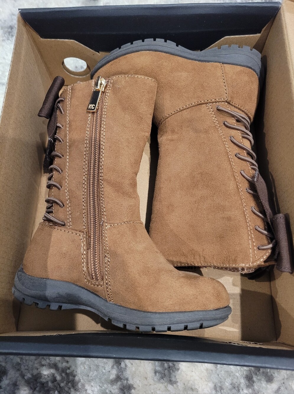 Infant Girls Kenneth Cole Boots Size 6